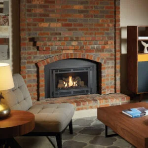 Lopi - Radiant Plus Medium MV Gas Fireplace Insert