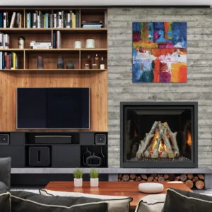 Fireplace Xtrordinair - ProBuilder 42 Clean Face Deluxe Gas Fireplace