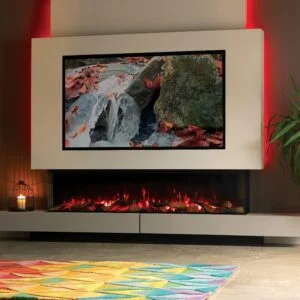 FireplaceX - 71 GreenSmart Electric Fireplace