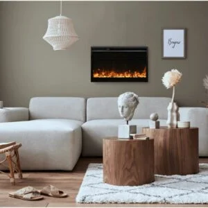 Amantii - TRD Xtra Slim Electric Fireplace