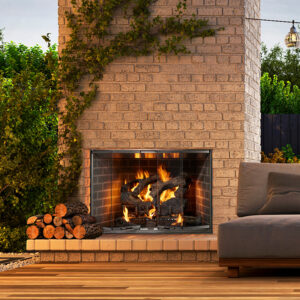 Heat & Glo - Cottagewood 36 & 42 Outdoor Wood Fireplace