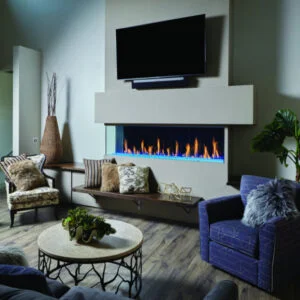 DaVinci Custom Corner Fireplace