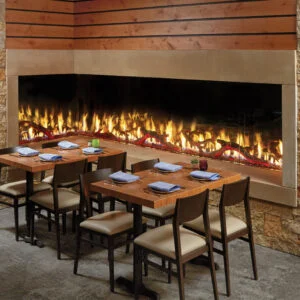DaVinci Custom "L" Configuration Fireplace
