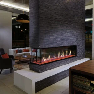 DaVinci Custom See-Thru Fireplace
