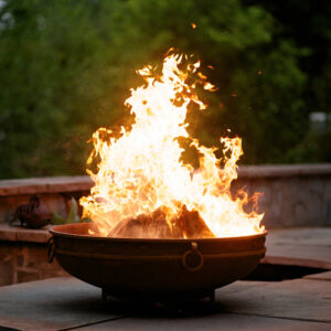 Fire Pit Art - Emperor