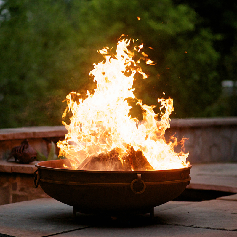 Fire Pit Art - Emperor