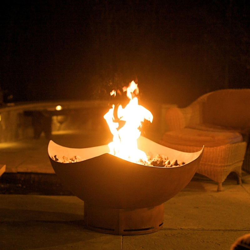 Fire Pit Art - Manta Ray - Image 3