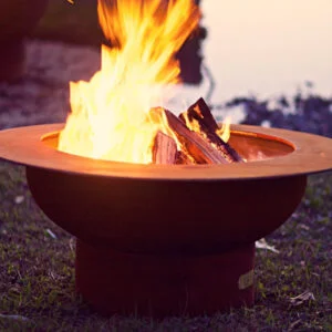Fire Pit Art - Saturn Fire Pit