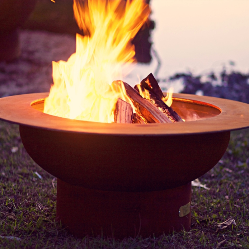 Fire Pit Art - Saturn Fire Pit