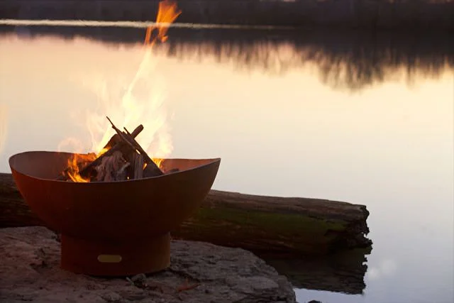 Fire Pit Art - Scallop Fire Pit - Image 3