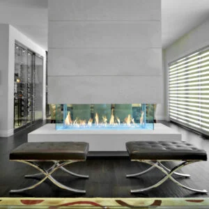 DaVinci Custom Island Fireplace