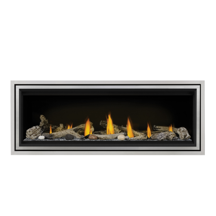 LV50-Beach-Fire-Glass-Beads-SS-Trim-Premium-Safety-Barrier-1.jpg - Fireplace Gallery