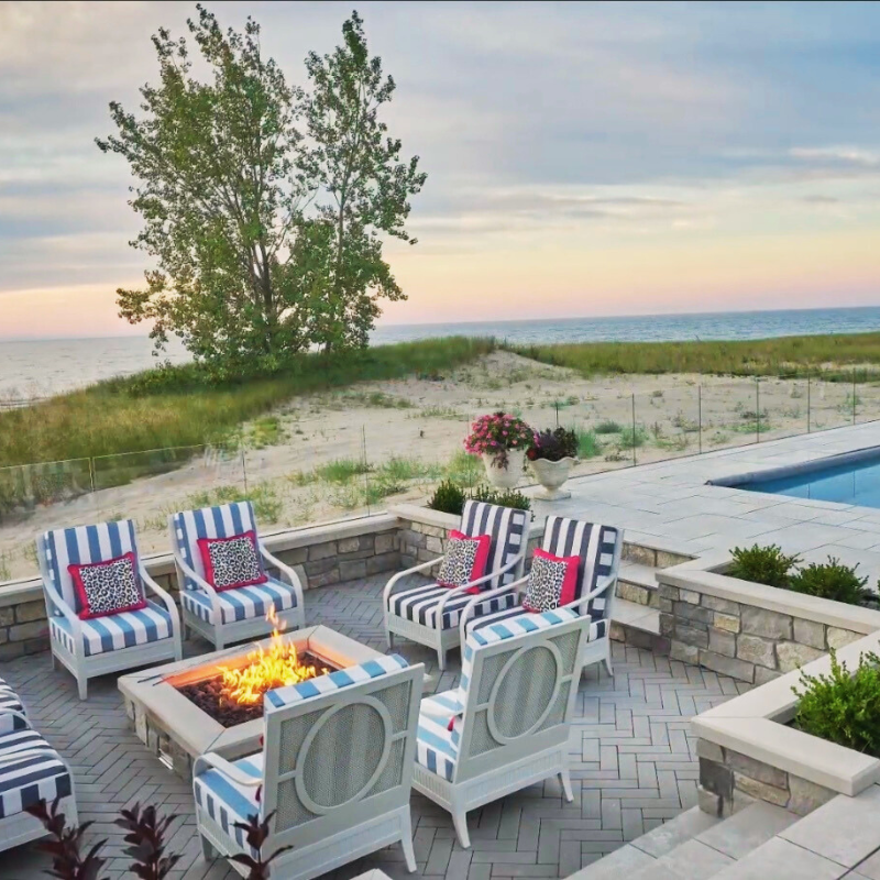 Outdoor fire pit install 2025 - Fireplace Gallery