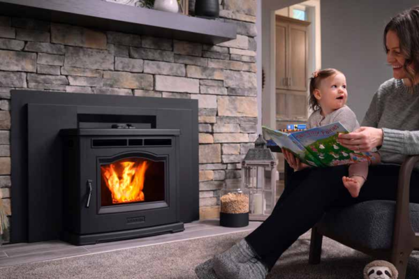 Pellet fireplace insert Harman 2026 (1)