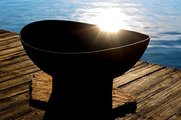 Fire Pit Art - Scallop Fire Pit - Image 7