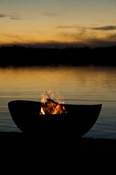 Fire Pit Art - Scallop Fire Pit - Image 9