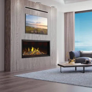 Napoleon - Tall Linear Vector Luminous Logs Gas Fireplace