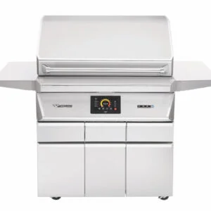 Twin Eagles - 36” Wood Fired Pellet Grill with Base, Drawer and 2 Doors