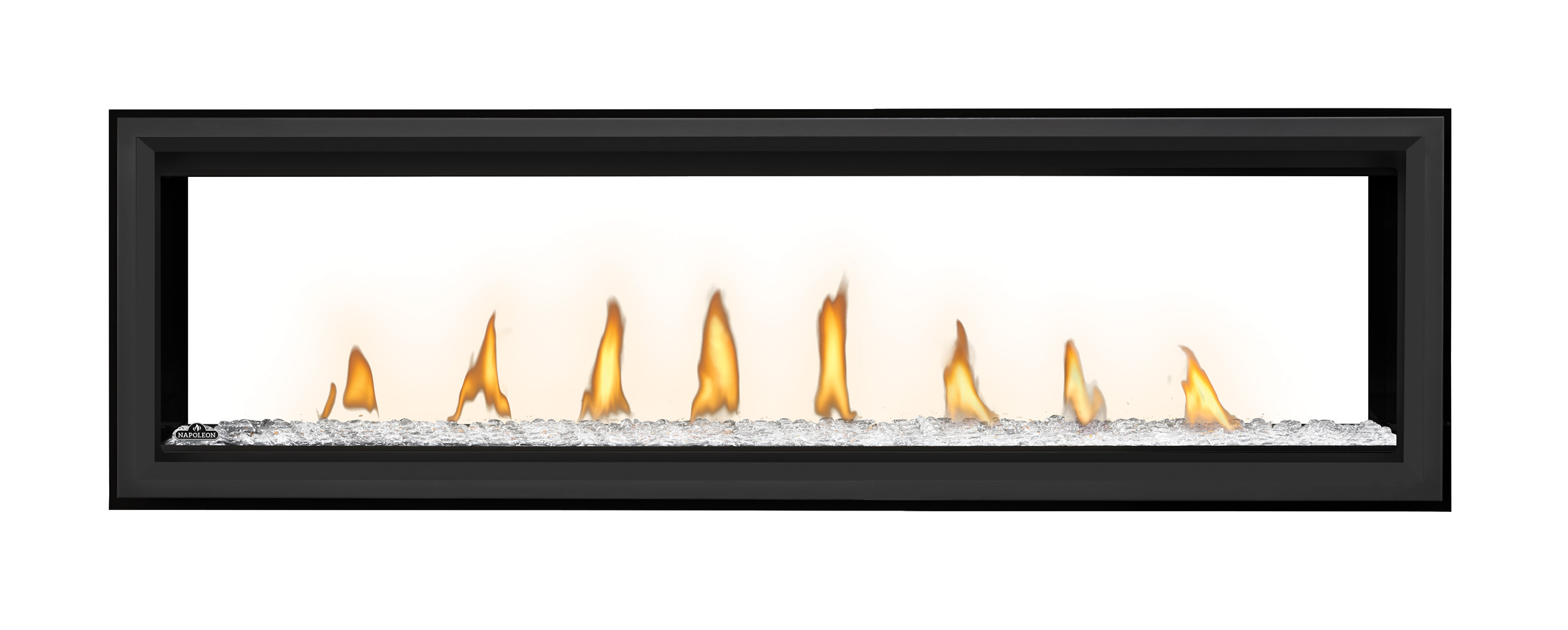 Vector-LV62ST-Clear-Glass-Beads-LEDs-ON.jpg - Fireplace Gallery