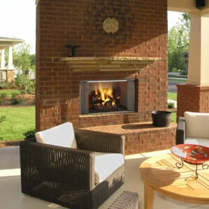 Heatilator - Villawood 36 & 42 Outdoor Wood Fireplace