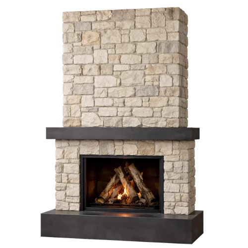 fireplace stone isolated (1)