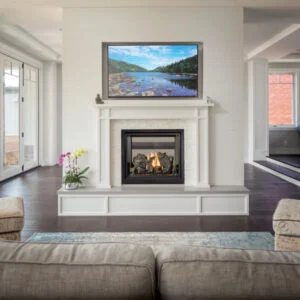 Fireplace Xtrordinair - ProBuilder 36 Clean Face Deluxe See Thru Gas Fireplace